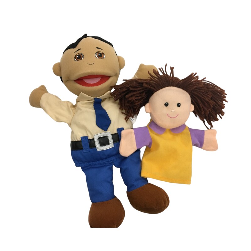 Dad & Daughter Puppets