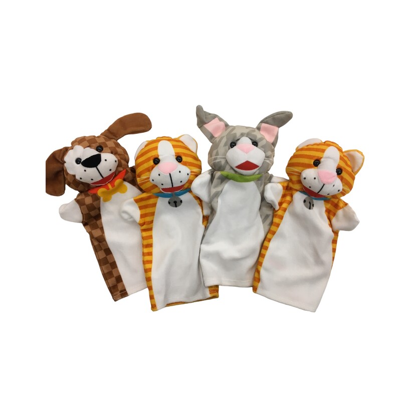 Puppets (2 Dogs, 2 Cats)