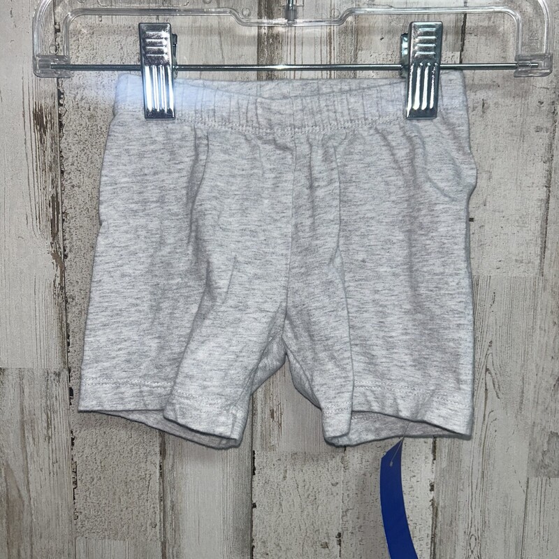 3T Grey Cotton Shorts
