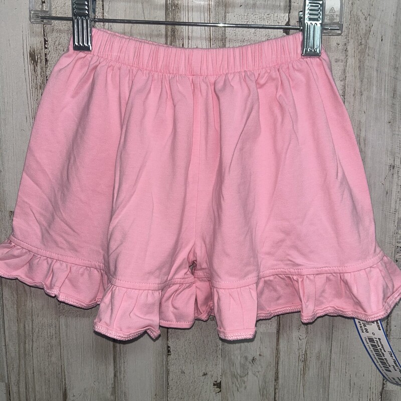 7 Pink Ruffle Shorts, Pink, Size: Girl 7/8