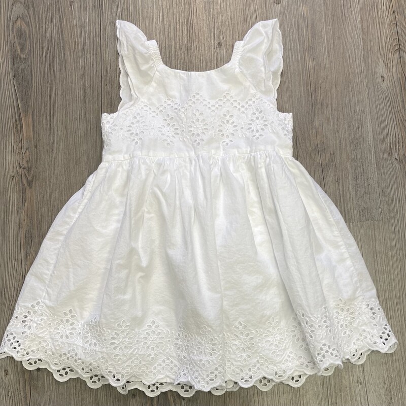 Gap Dress, White, Size: 4Y