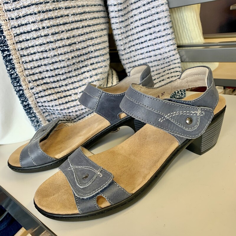 Volks Walkers Sandals,
Colour: Slateblue,
Size: 37 (7)