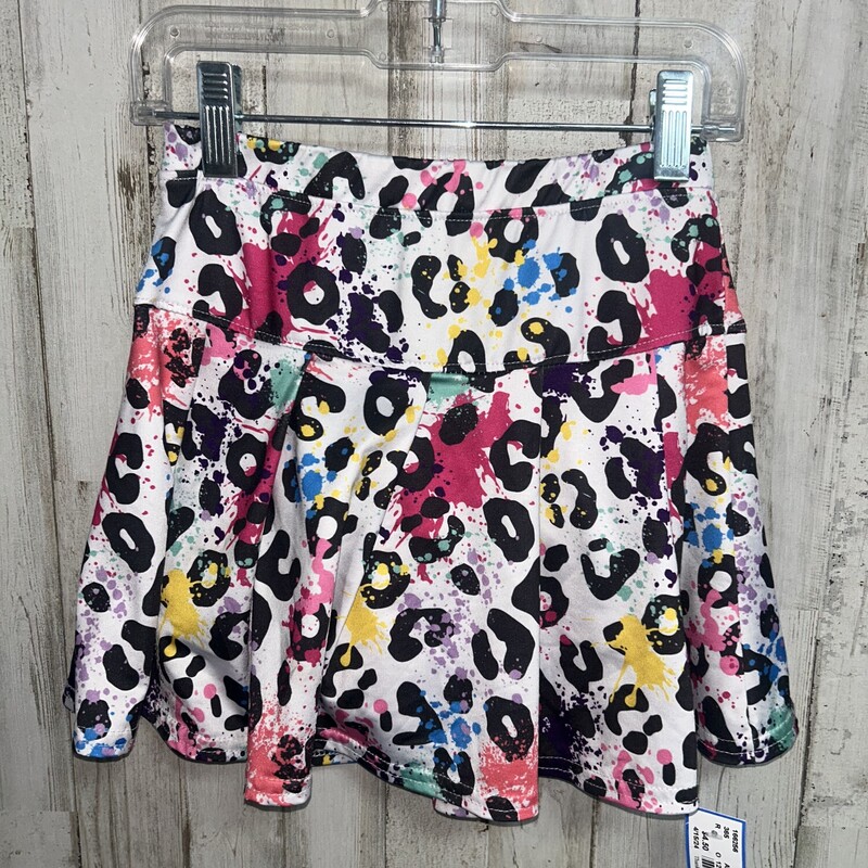 12 Cheetah Splatter Skirt