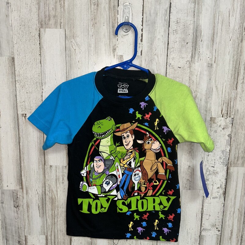 2T Black Toy Story Tee