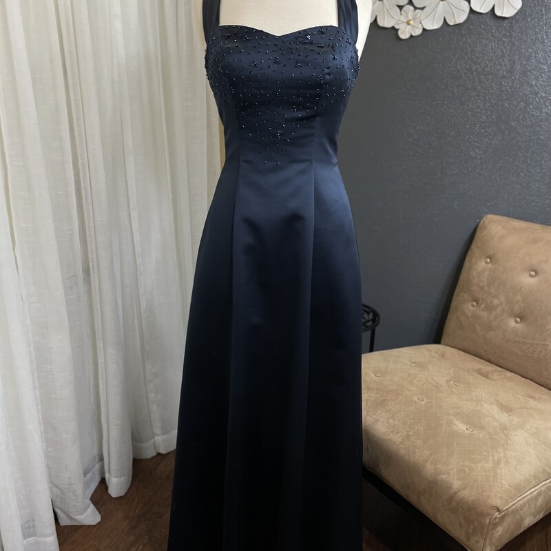 Beaded Long Formal, Navy, Size: Small
Beautiful  Dress for Prom or any Formal!
All Sales Are Final. No Returns.
Pick Up In Store Within 7 Days Of Purchase
Or
Have It Shipped

Thank You For Shopping With Us  :-)