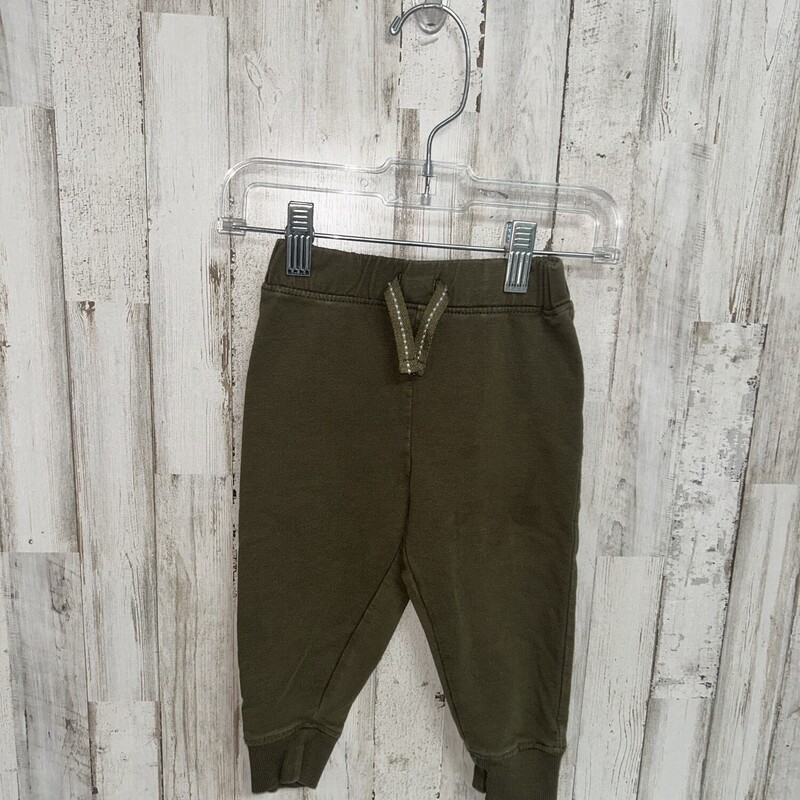 18M Olive Joggers, Green, Size: Boy 12-24m