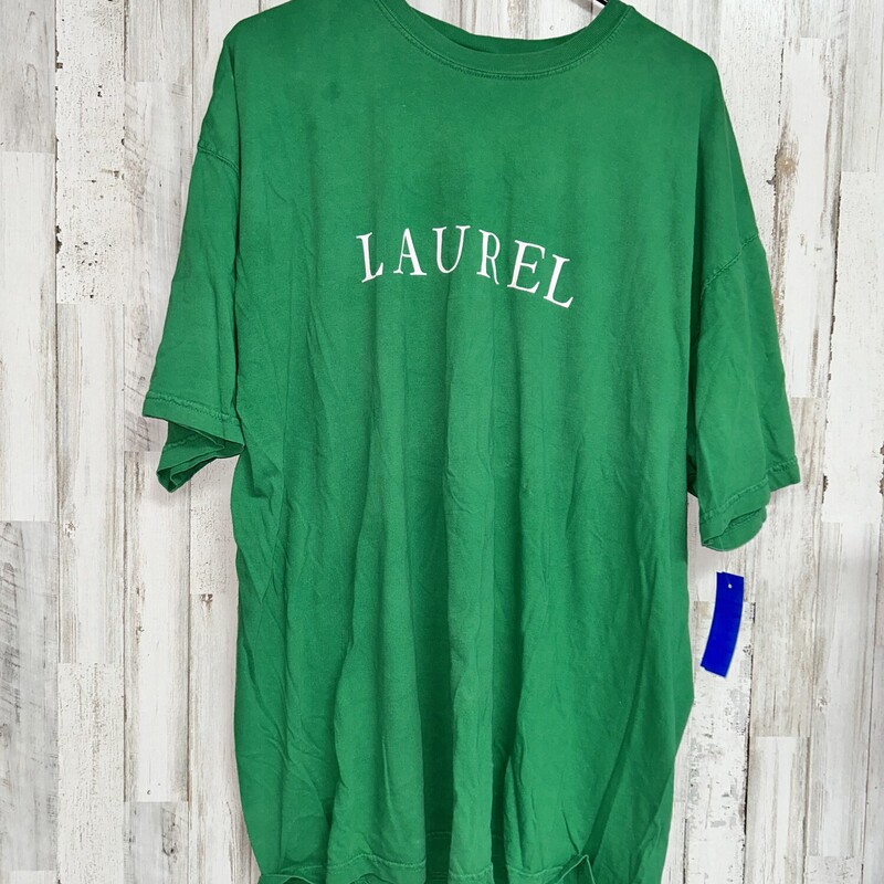 2X Green Laurel Tee