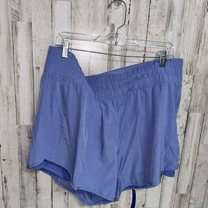 3X Powder Blue Shorts, Blue, Size: Ladies 3X