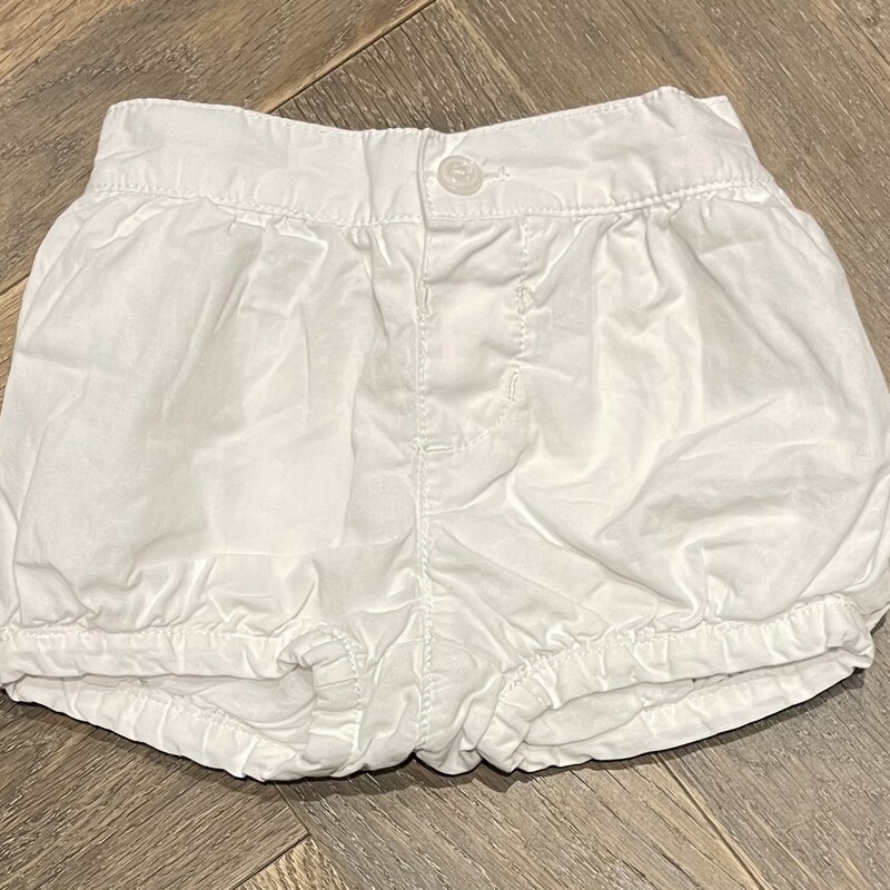 Gymboree Shorts, White, Size: 3-6M