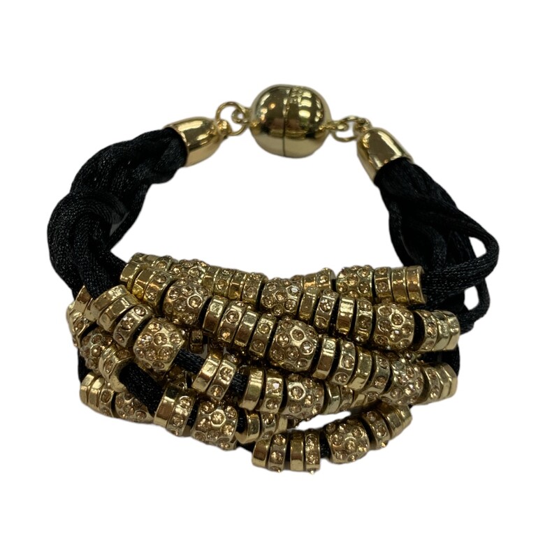 Armani Exchange Bracelet, Gold, Size: None