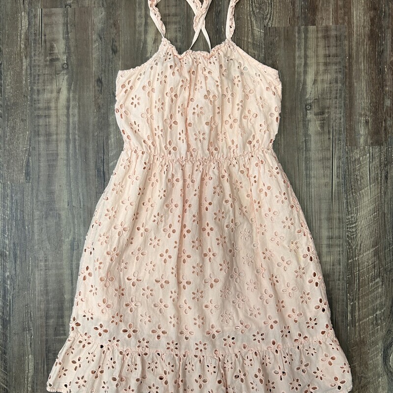 Carters Lace Pattern Dres, Peach, Size: Youth S