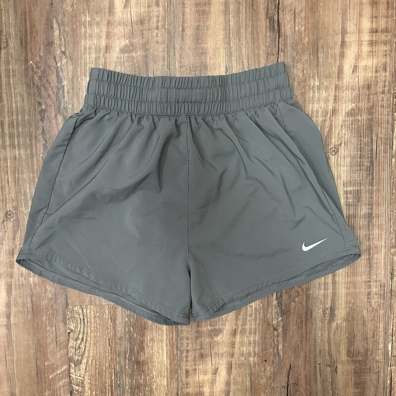 Nike Shorts Running, Gray, Size: Youth M