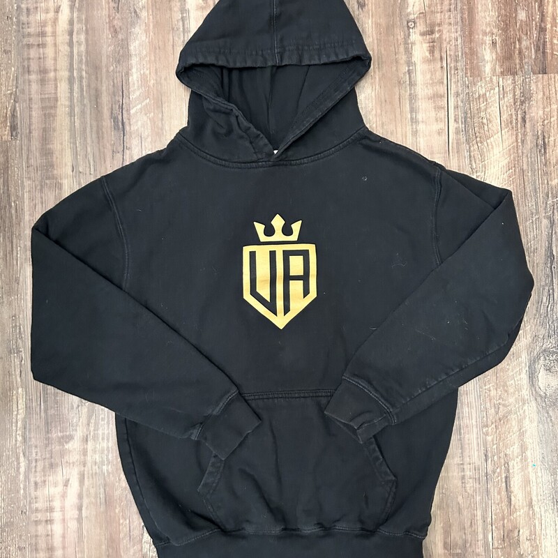 VA Reign Hoodie 10/12, Black, Size: Youth L