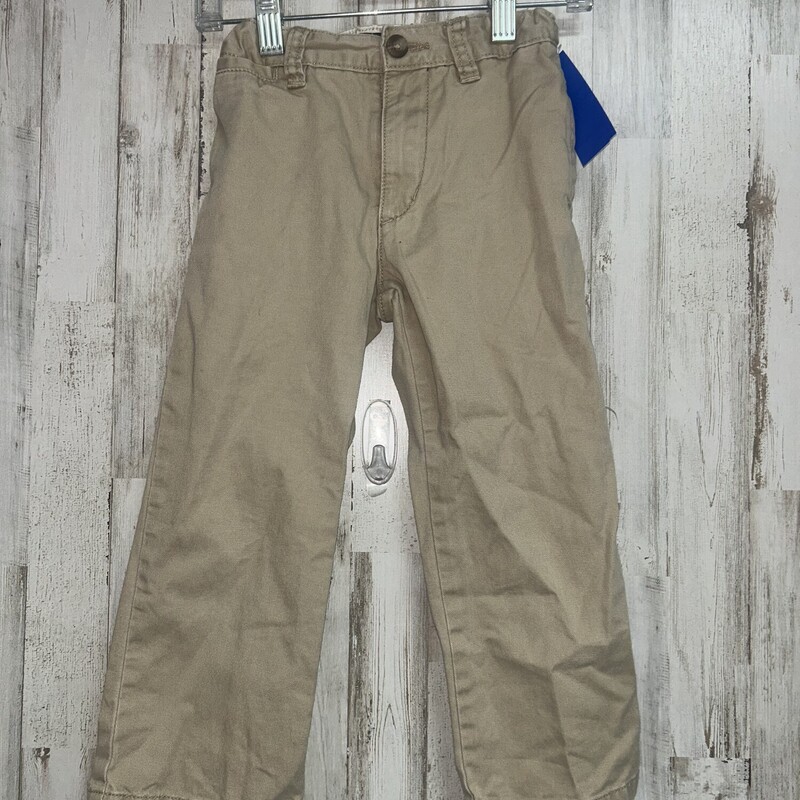 4T Khaki Pants, Khaki, Size: Boy 2T-4T