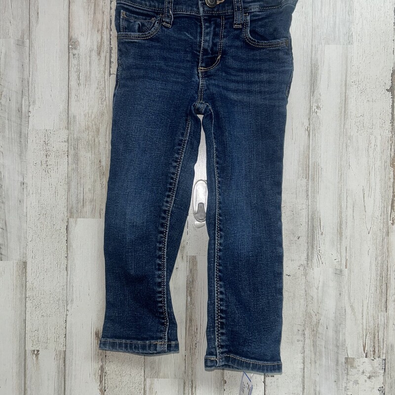 2T Denim Skinny Jeans, Blue, Size: Boy 2T-4T