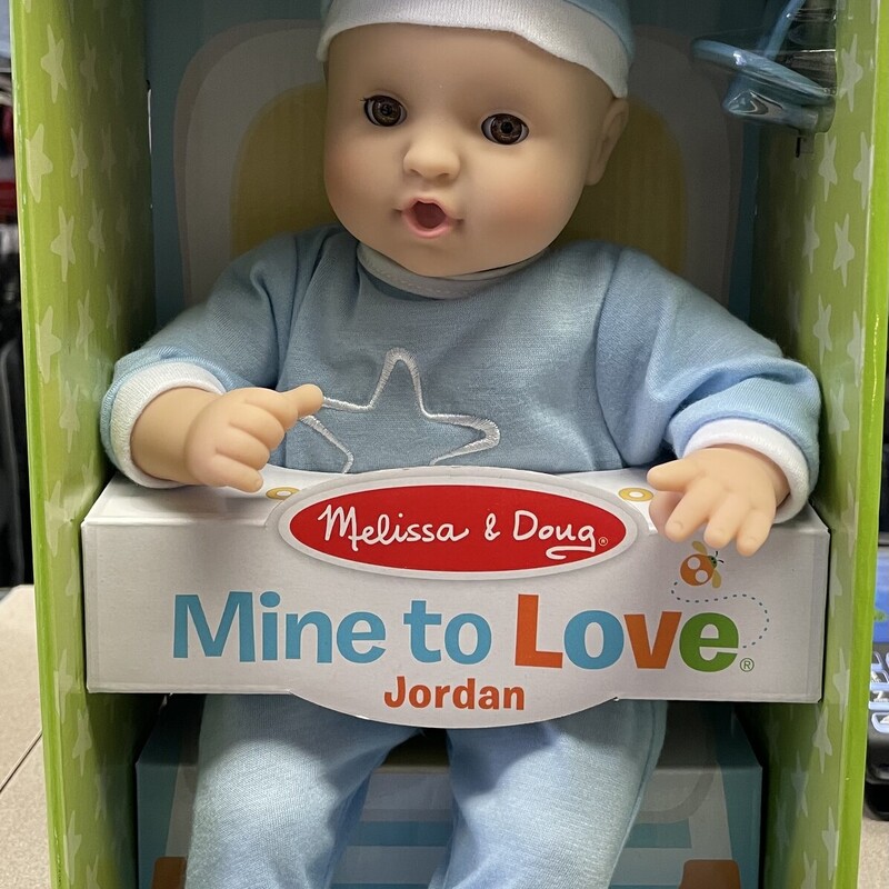 Melissa & Doug Baby Doll
Mine to Love
Jordan
Size: 18M