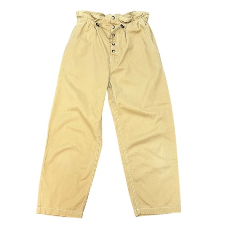 Urban Outfitters Pants<br />
Adorable Drawstring Waist<br />
100% Cotton<br />
Color: Khaki<br />
Size: Medium