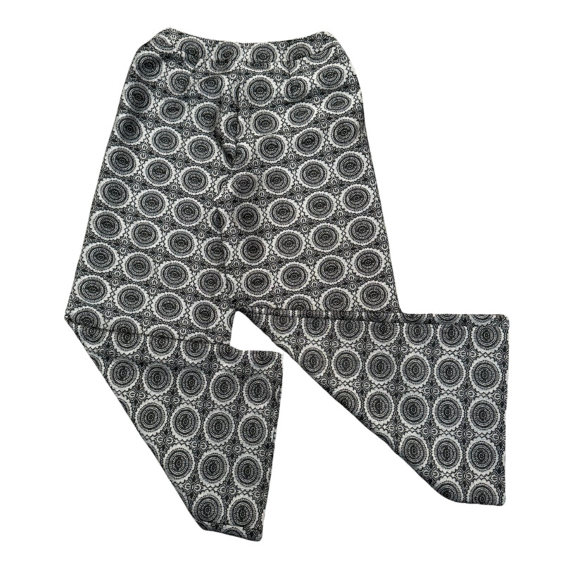 New Rara Avis by Iris Apfel Pants
Tapestry Design
Wide Leg
Color: Silver and Black
Size: 10