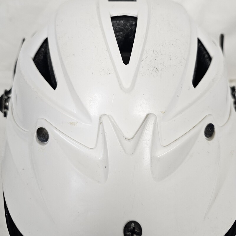 Pre-owned Cascade CPV-R White Lacrosse Helmet, Size: XS