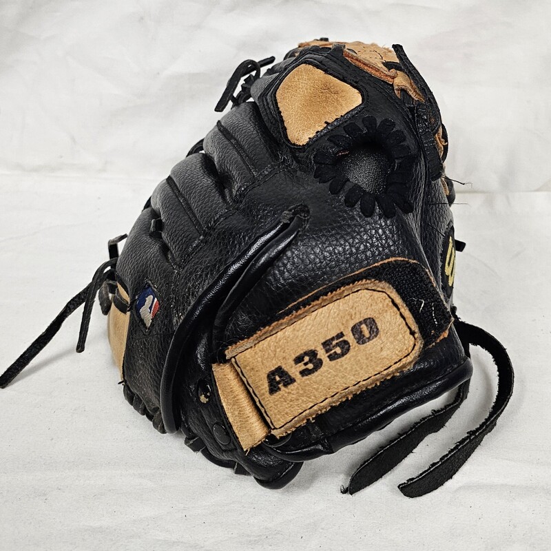 Pre-owned Wilson A350 T-Ball Glove, Right Hand Throw, Size: 10in.