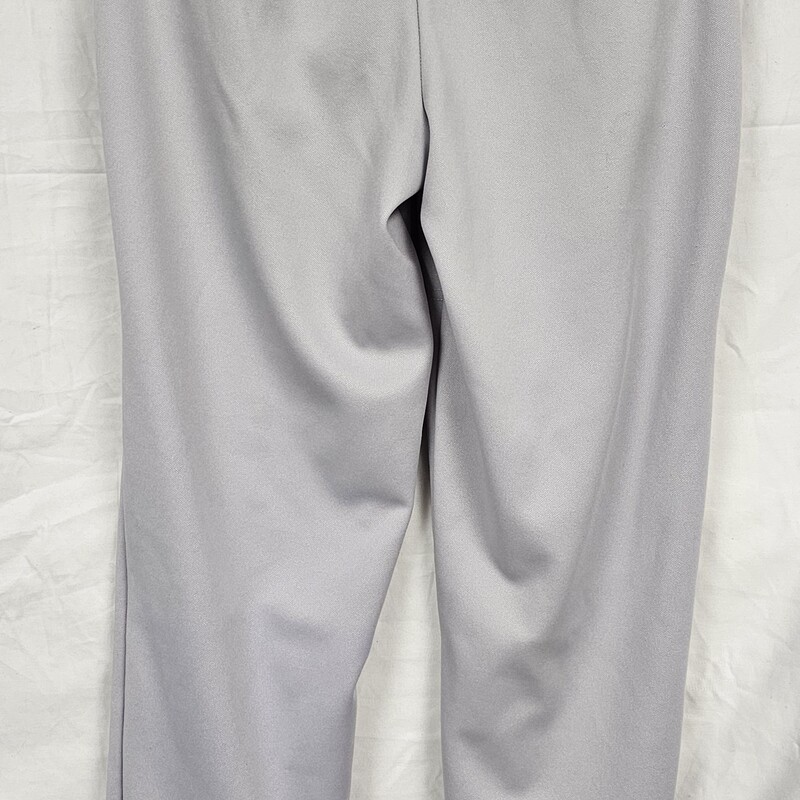 Pre-owned Mizuno Button Gray Youth Baseball Pants, Size: Yth L
