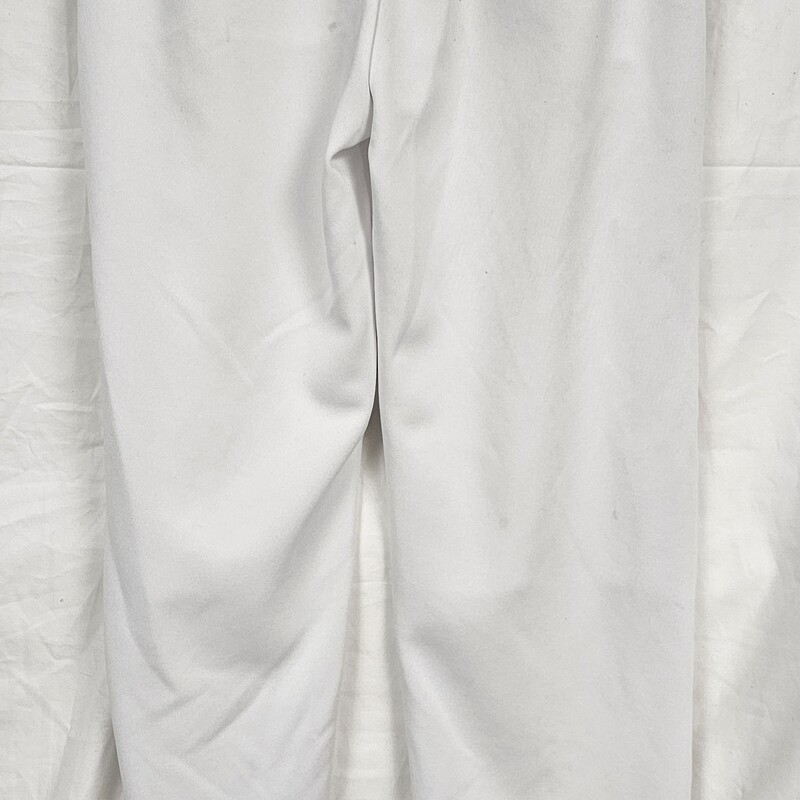 Pre-owned Mizuno Button White Youth Baseball Pants, Size: Yth L