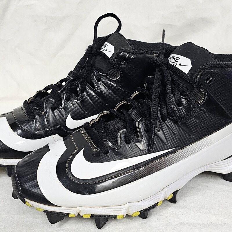 Pre-owned Nike Huarache Baseball Cleats, Size: 6