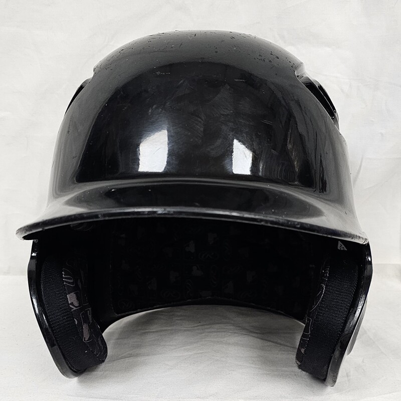 Pre-owned Rawlings R1 Batting Helmet, Black, Size: XL  7 5/8 - 7 3/4