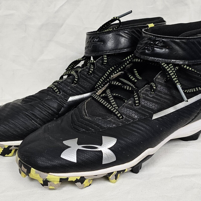 Pre-owned Under Armour Bryce Harper mens Baseball Cleats, Size: 9.5