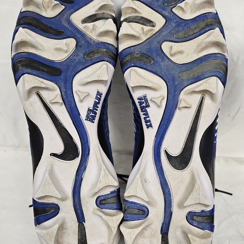 Pre-owned Nike Alpha Menace Shark Football Cleats, Size: 10.5
