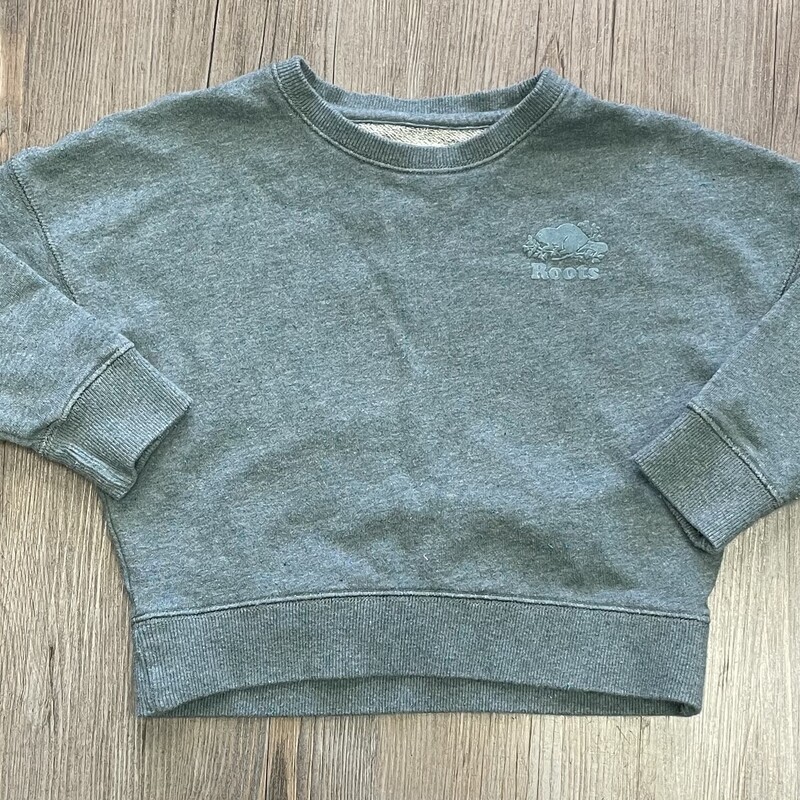 Roots Sweatshirt, Green, Size: 4Y