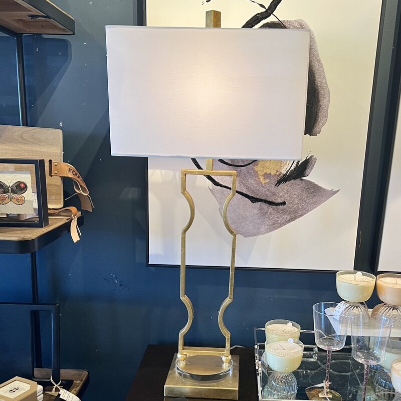 Metal Gold Lamp, None, Size: None