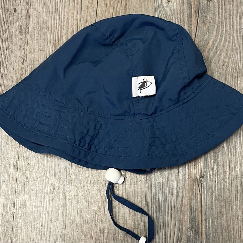 Puffin Gear Bucket Hat, Navy,
 Size: 18-24M Approxiately