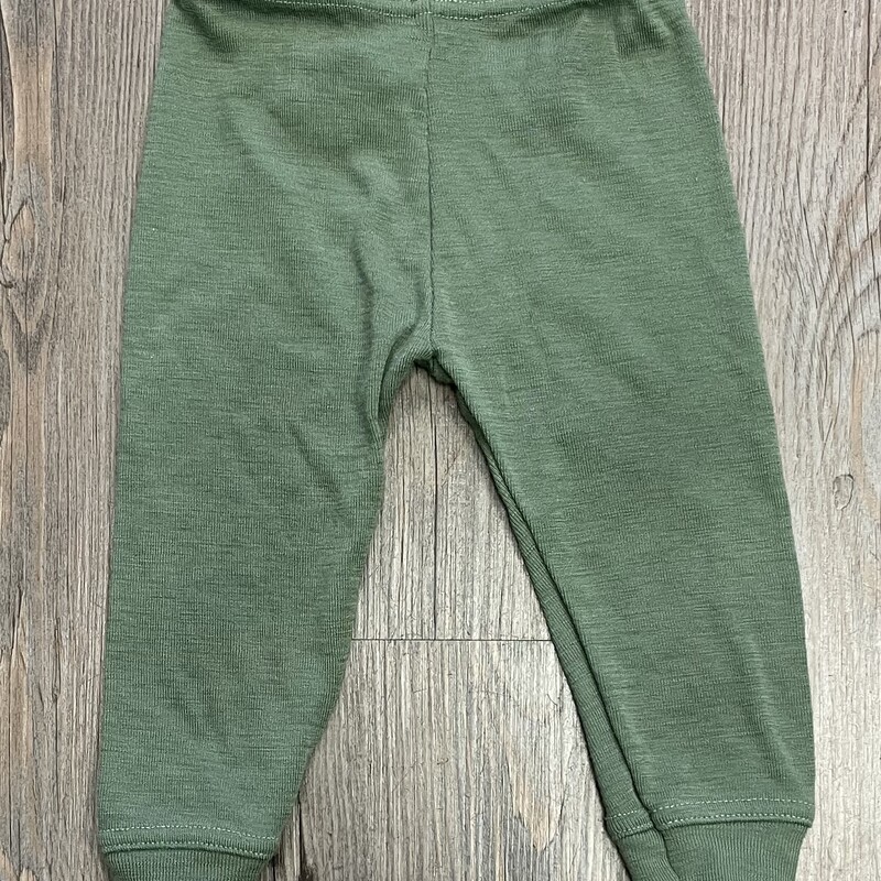 Simply Merino Pants, Green, Size: 6-12M