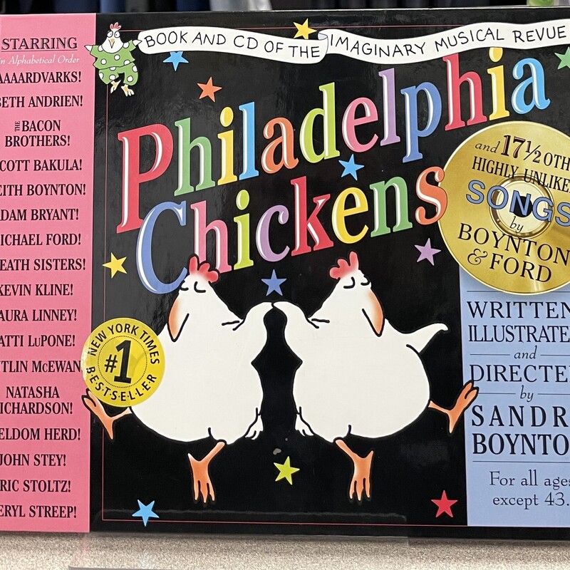 Philadelphia Chickens, Multi, Size: Hardcover
NO CD
