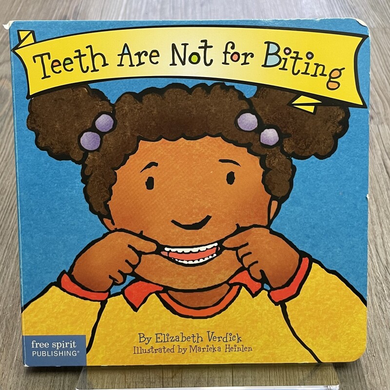 Teeth Are Not For Biting, Multi, Size: Boardbook