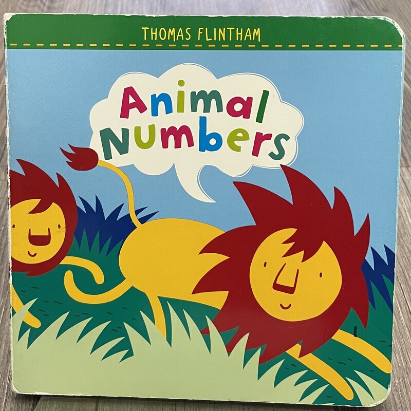 Animal Numbers, Multi, Size: Boardbook