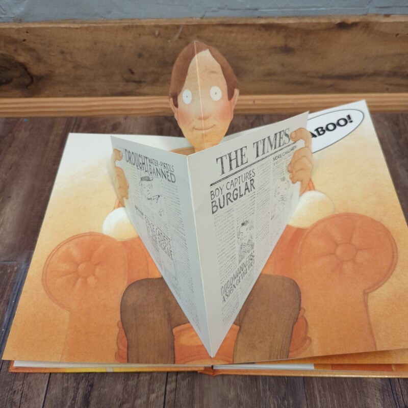 Peekaboo Pop Up Book, Orange, Size: Book