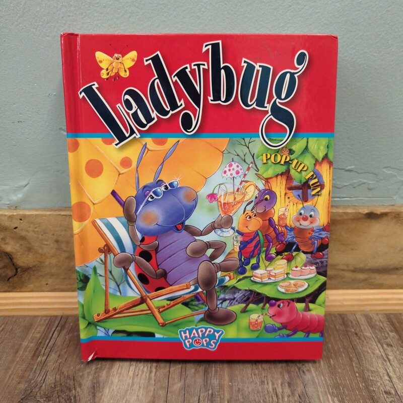 Ladybug Pop Up Book, Red, Size: Book