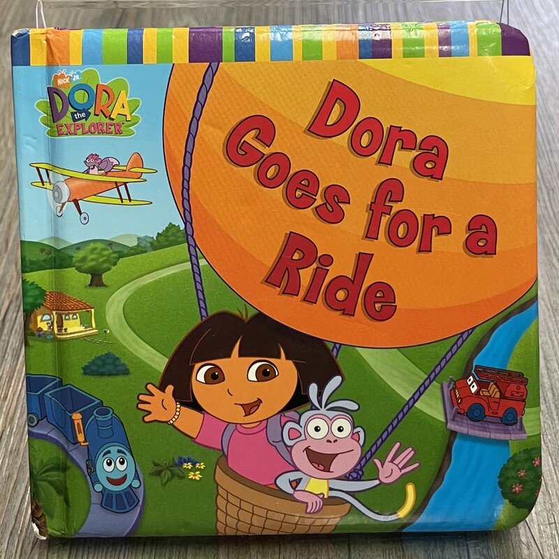 Dora Goes For A Ride, Multi, Size: Boardbook