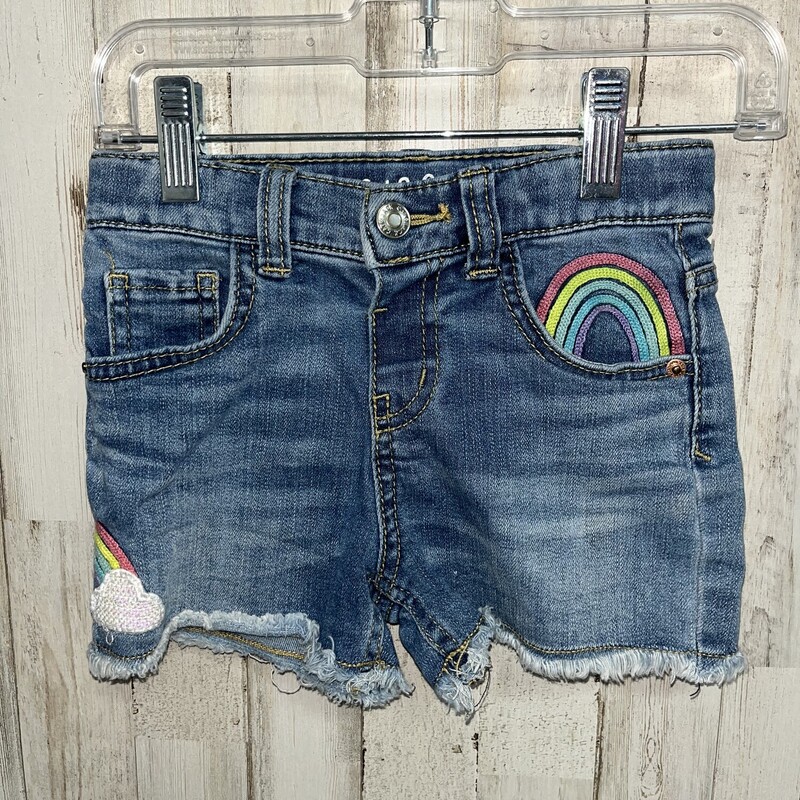 5T Denim Rainbow Shorts