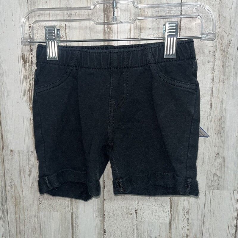 4T Black Pull Shorts