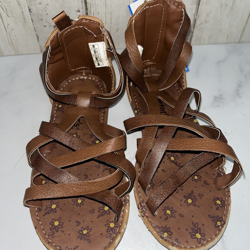 8 Brown Strappy Sandals