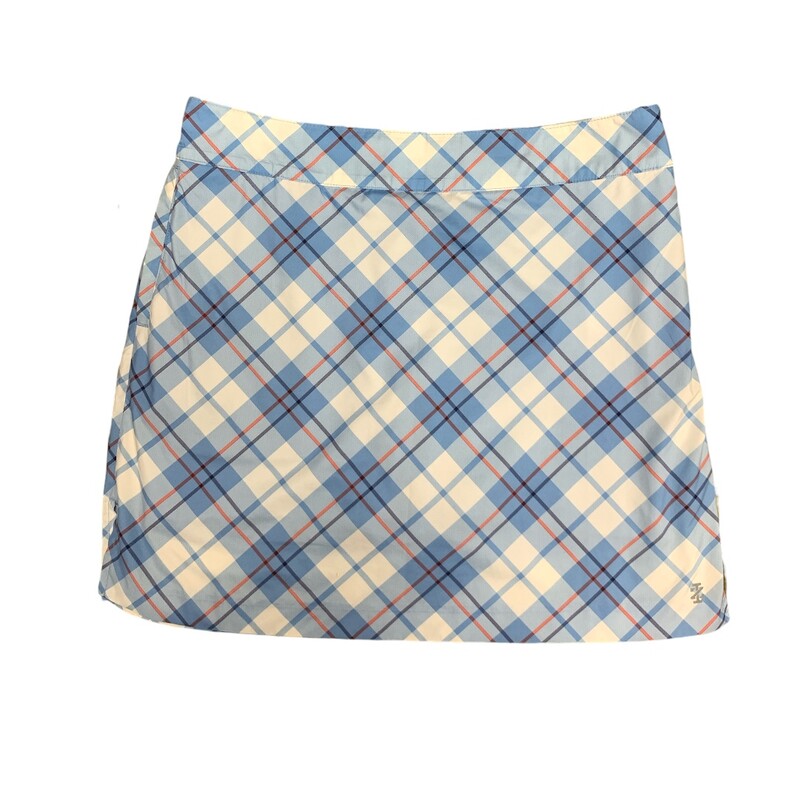 Izod Golf Skirt S4, Blue/mul, Size: S