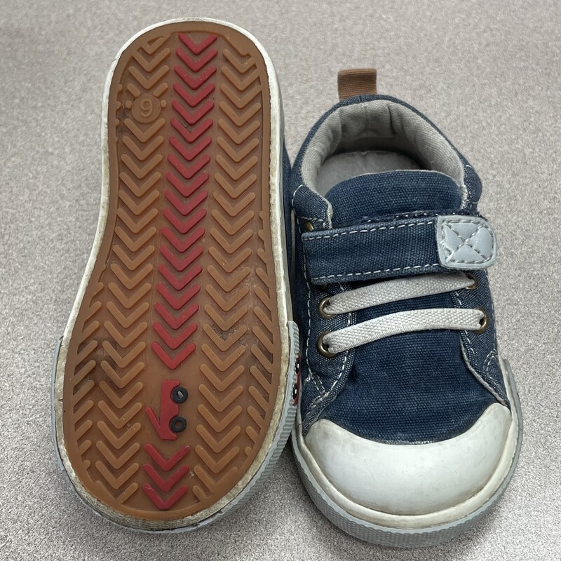 See Kai Run Denim Sneaker, Navy, Size: 6T