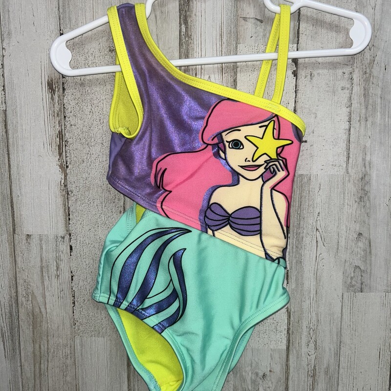 2T Ariel Swimsuit, Pink, Size: Girl 2T