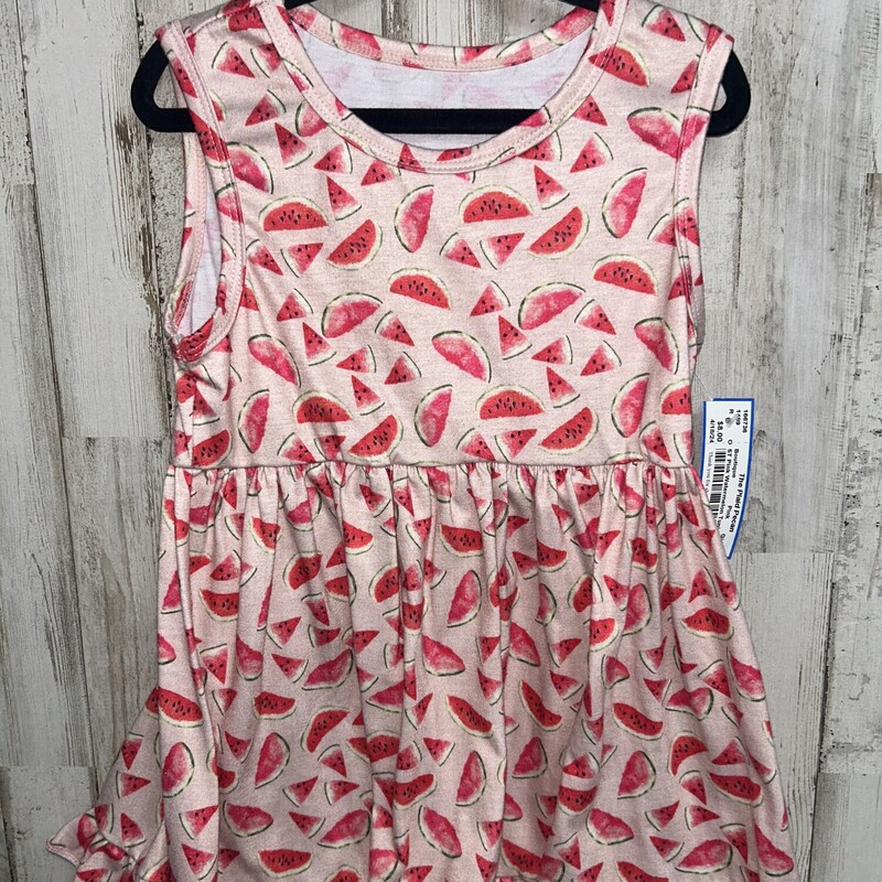5T Pink Watermelon Tunic, Pink, Size: Girl 5T