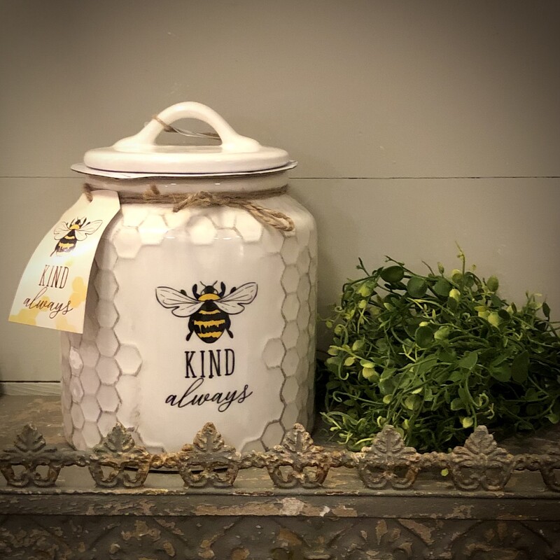 Bee Ceramic Kindness Jar