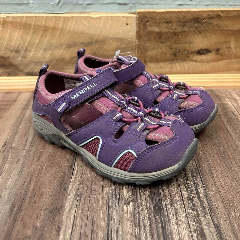 Merrell Hiking Sandal, Purple, Size: Shoes 10