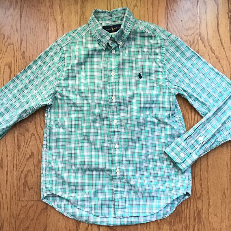 Ralph Lauren Shirt, Green, Size: 10-12

FOR SHIPPING: PLEASE ALLOW AT LEAST ONE WEEK FOR SHIPMENT

FOR PICK UP: PLEASE ALLOW 2 DAYS TO FIND AND GATHER YOUR ITEMS

ALL ONLINE SALES ARE FINAL.
NO RETURNS
REFUNDS
OR EXCHANGES

THANK YOU FOR SHOPPING SMALL!